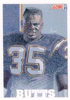 Marion Butts San Diego Chargers 1991 Score NFL Team MVP #628